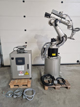 Load image into Gallery viewer, Used-for-sale : KUKA KR15/2 is a 6‑axis industrial robot with a 15 kg payload, designed for precision, flexibility, and reliability across a wide range of manufacturing environments. With a reach of approximately 1500–1570 mm and a repeatability of ±0.1 mm, this model is well‑suited for tasks requiring accurate positioning and consistent performance. Its compact 222 kg structure allows for floor or ceiling mounting, giving manufacturers strong integration flexibility
