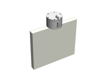 Load image into Gallery viewer, Pneumatische magneetgrijper Ixtur MAP-120R – ontworpen voor industriële handling van zware metalen onderdelen tot 120 kg. Dankzij de permanente magneettechnologie met persluchtbediening biedt hij een constante en krachtige hechting, zelfs bij drukverlies. De robuuste constructie (Ø120 × 82 mm) is geschikt voor robots en cobots, ook bij complexe of onregelmatige vormen. Ideaal voor veeleisende toepassingen met snelle cycli, onderhoudsvrij gebruik en verhoogde veiligheid.
