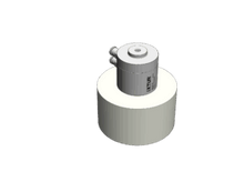 Load image into Gallery viewer, Aimant | Préhenseur magnétique pneumatique Ixtur MAP-6 – compact (Ø35 × 35 mm), capacité de levage jusqu’à 6 kg. Facile à intégrer sur robot ou cobot pour la manipulation industrielle. Fonctionnement par air comprimé avec maintien magnétique sécurisé même en cas de perte de pression. 
